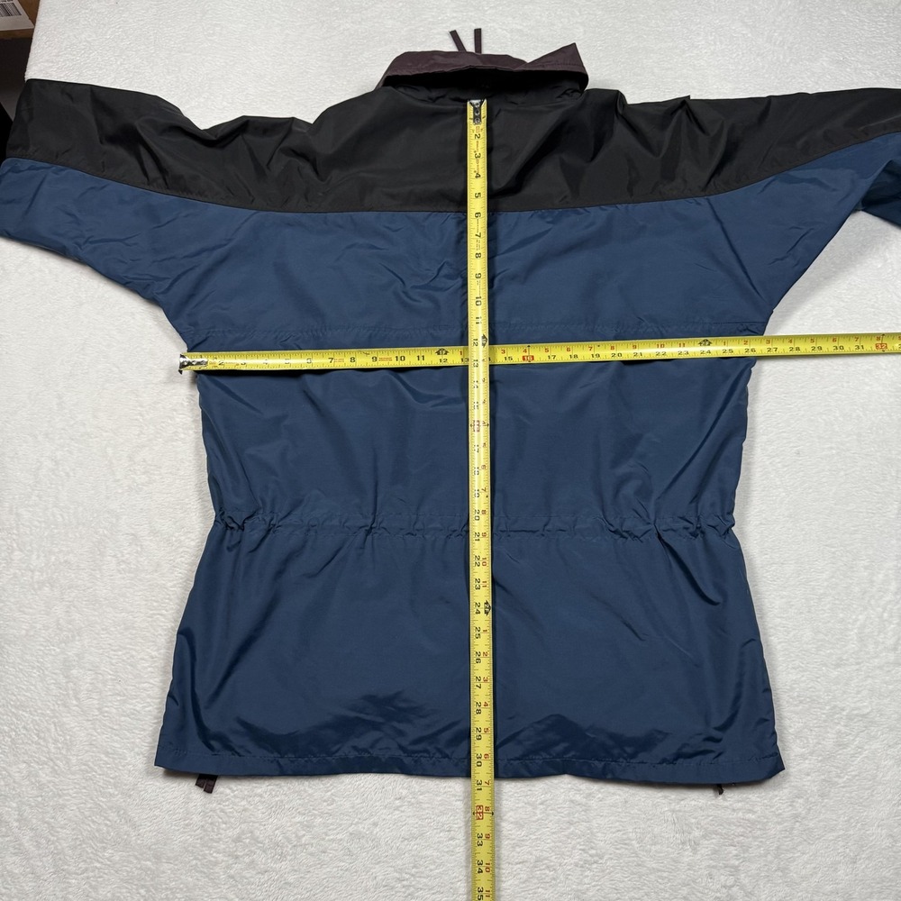 Vintage Columbia Jacket Mens Large Blue Black Full Zip Windbreaker 00s XM5990 - Picture 8 of 11